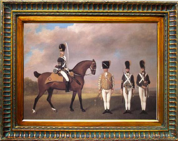 STUBBS, George Soldiers of the Tenth Light Dragoons (mk25)